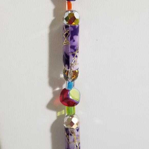 32" colorful mixed bead necklace 1.1931 - Picture 15 of 16